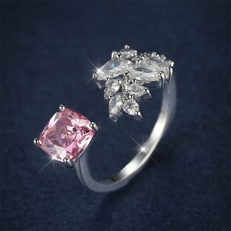 Elongated Cushion Cut Engagement Rings