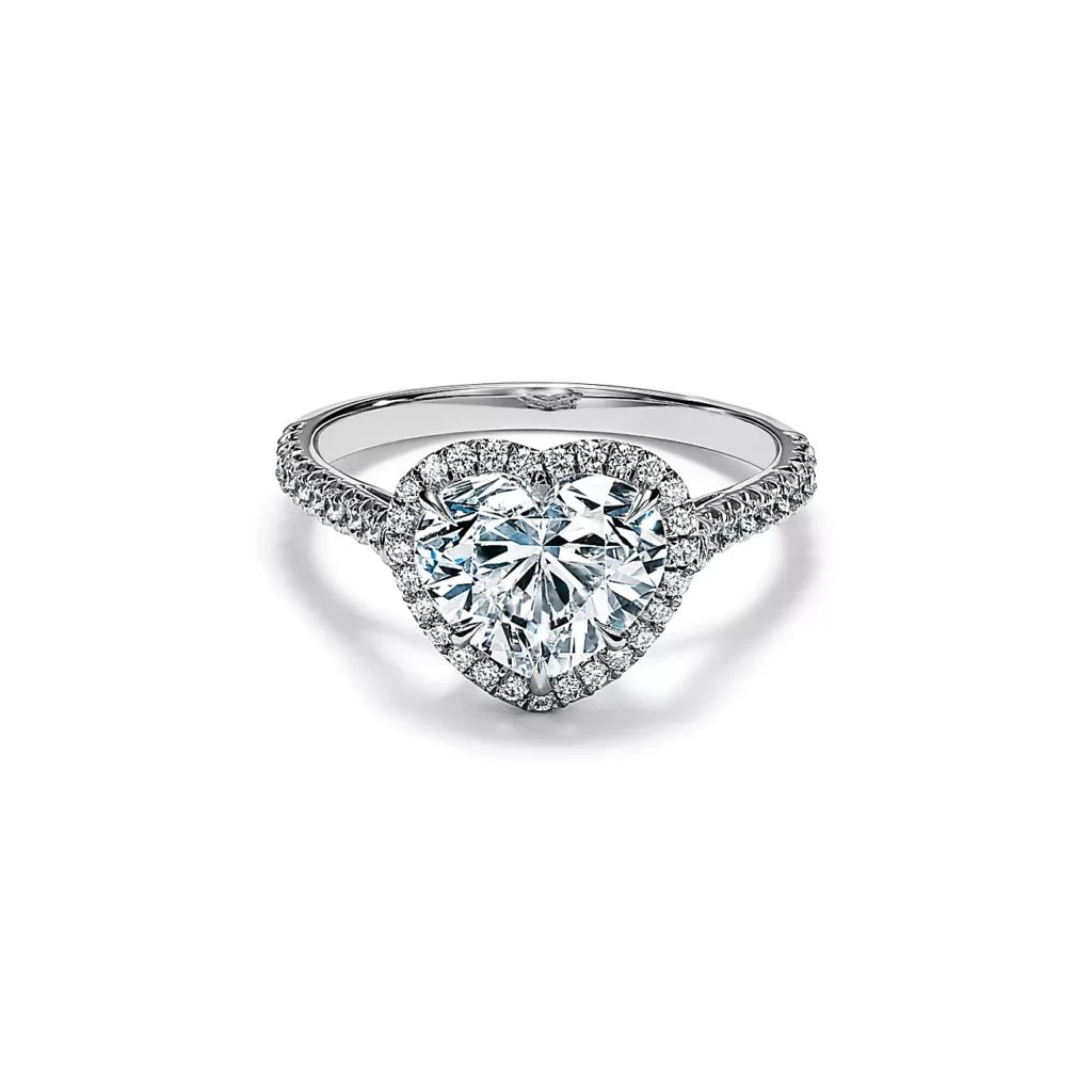 Tiffany's Heart Shape Engagement Ring