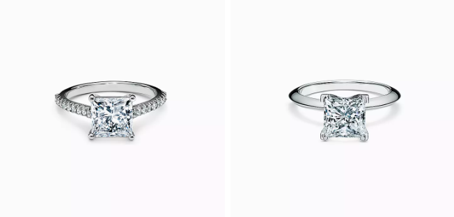 Tiffany's Princess Cut Engagement Ring