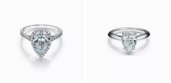 Tiffany's Pear Shaped Engagement Ring