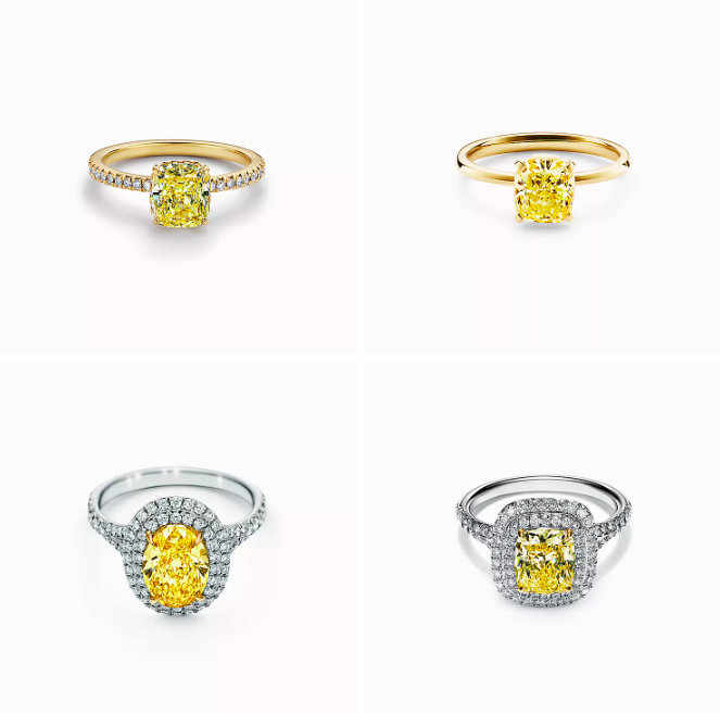 Tiffany's Yellow Diamond Engagement Rings