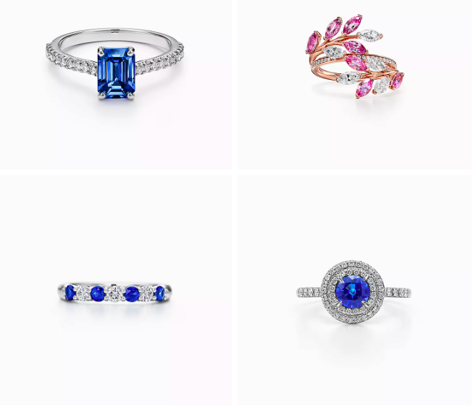 Tiffany's Sapphire Engagement Rings