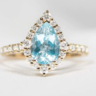 Aquamarine Engagement Rings